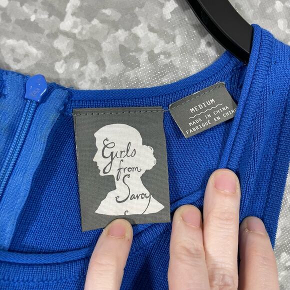 Anthropologie Girls From Savoy Women's Tiered Arden Dress - Size Medium - Chic - Picture 6 of 9